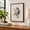 Frog Framed-Framed-10"L x 8"W, variant on Floating Framed Whimsical Frog Canvas Wall Art Funny Bathroom Decor Eclecticl Printer Vintabstract Picture Artwork For Bedroom Ho