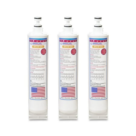 AFC® #AFC-RF-W1, Compatible with Thermador® 648016 Refrigerator Water Filter -Made in U.S.A. - 3 Filters