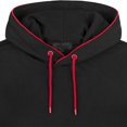 thumbnail image 4 of Brondbend Sweatsuits Men 2 Piece Outfit Mens Sweat Suit Long Sleeve Hoodie with Pockets Sweatshirt and Sweatpants Tracksuits Loose Fall Winter Versatile Outdoor Workout Suits,Black, 4 of 7