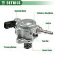thumbnail image 4 of Bomba de combustible Unique Bargains para automóvil para Ford Focus 2012-2018, Metal No.CM5E-9D376-CB, tono plateado, 4 of 7