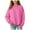 Pink, variant on Xyant Sweatshirts for Teen Girls Oversized Casual Long Sleeve Crewneck Pullover Cute Drop Shoulder Shirts Tops (Light Pink,7-8 Years)