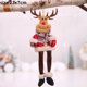 thumbnail image 3 of Muñeco de Navidad Staraise, Papá Noel, muñeco de nieve, alce, colgante, decoraciones navideñas para el hogar, adorno navideño, Navidad, Noel, Navidad, 3 of 5