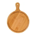 thumbnail image 1 of ShenMo Pizza Peel Wood Pizza Paddle Sushi Steak Serving Plate Desserts Plates for Kitchen, 1 of 5