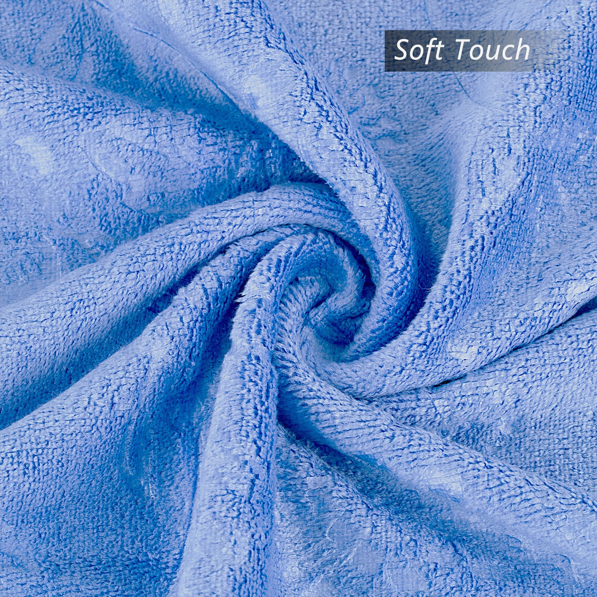 JML 2 Pack Bath Towels 30 x 60 inches,Solid, Soft,Absortbent and Fast Drying Towels, Orange Diamond