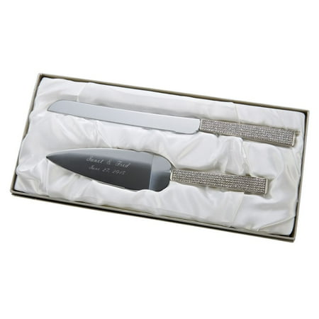 

Creative Gifts Glitter Galore Cake Knife And Server Set 003956