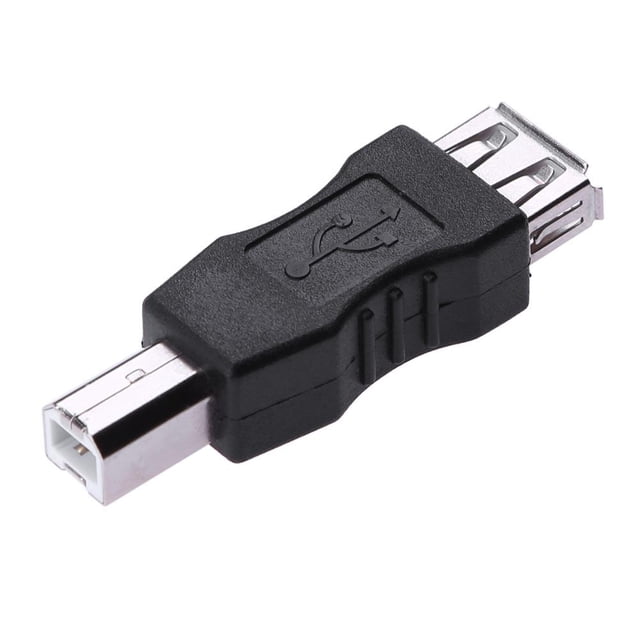 USB 2.0 A Hembra a B Macho Adaptador Conector AF a BM Convertidor para Impresora Ehuebsd Para estrenar