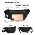 thumbnail image 2 of Riñonera Deportiva Xtellar negro Cangurera Impermeable Para Hombre Y Mujer riñonera Para Correr, 2 of 3