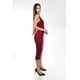 thumbnail image 2 of Set de vestido y sueter con brillo Roman Fashion /Juvenil, 50210 (Vino) vino G, 2 of 5