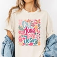 thumbnail image 3 of Cool Moms Love Jesus T-Shirt, Praying Mama Shirts, Religious Mom Tshirt, Mother's Day T-Shirt, Inspirational Mom Bible Verse Shirt, Gift for Mom, 3 of 7