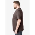 thumbnail image 3 of Boulder Creek By Kingsize Men's Big & Tall  Heavyweight Crewneck Pocket T-Shirt, 3 of 5