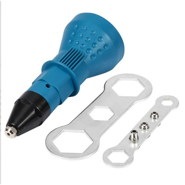 Pistolet Rivet pour Perceuse Sans Fil, Électrique Rivet Pistolet Perceuse Électrique Rivet Adaptateur de Forage Rivet Écrou Perceuse Adaptateur de Performance Entraîné