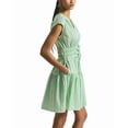 thumbnail image 3 of Derek Lam 10 Crosby womens  Tora Pintuck Stripe Shirting Dress, 12, 3 of 5