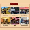 thumbnail image 4 of stanreset Projector Screen 16:9 HD Foldable Anti-Crease Portable Projection Movies Screen for Home Theater No.2, 4 of 6