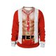 thumbnail image 1 of Chándal de Navidad feo para hombres, sudaderas de cuello redondo, jersey de pareja, sudaderas con estampado de Santa Claus, ropa de calle Vintage, 1 of 4