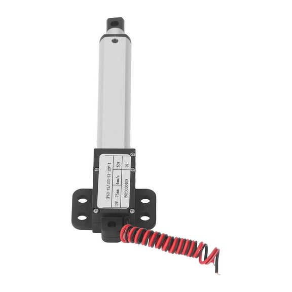 150N Electric Mini Actuator 12V Linear Actuator 75mm Stroke Micro Thumb Actuator for  Robot Linear Drive