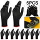 thumbnail image 1 of 5 Pares Guantes Punto Antideslizantes para Pantalla Táctil Térmicos Transpirables A Prueba Sudor, 1 of 2