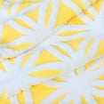 thumbnail image 3 of Oumilen Yellow, White Star Adult Flannel Throw, 60" x 50", 3 of 4