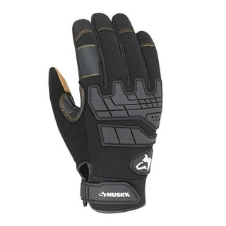 Husky heavy duty mechanics gloves cheap