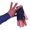 Pink, variant on Warm Gloves Color Block Knit Convertible Textured Mittens Winter Mittens Army Green One Size