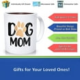 thumbnail image 3 of Dog Mom With Brown Paw, Mothers Day Dog Mom Gift, Dog Mom Gift, Dog Mom Mug, Funny Dog Mom Coffee Mug, Dog Mom Birthday Gift, Mother's Day Gifts For Mom From Son, Kids, Gift For Mom, Funny Mom Mug, B, 3 of 4