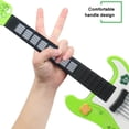 thumbnail image 2 of Children's Simulation Musical Instrument Safety Multifunctional Electric Guitar Bass Surround Sound Playable Musical Instrument with Colorful Lighting Design for Children Playing, 2 of 9