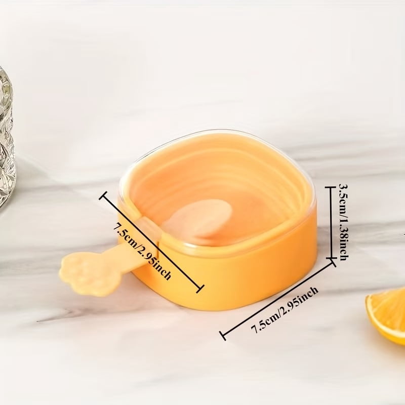 Food Grade Silicone Ice Cream Molds - Creative DIY Reusable Ice Cream Maker with Handheld Sticks