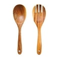 thumbnail image 1 of YEJIMAN Liquidation! 50 % de Réduction! Vaisselle Teck Pelle Cuillère Ensemble Bois Antiadhésif Pot Spécial Cuisson Pelle Fourchette Soupe Cuillère Ustensiles de Cuisine, 1 of 9