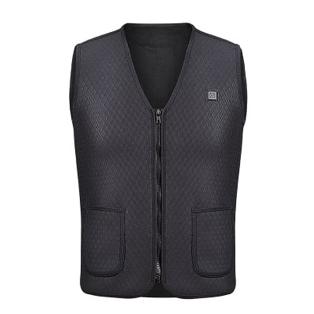 Eléctrico USB con calefacción chaleco caliente hombres mujeres chaqueta de abrigo chaqueta Eccomum Abrigo calentado eléctrico