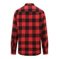 thumbnail image 2 of Braveman Men's Buffalo Plaid Button Down Classic Fit Flannel Shirt, 2 of 3