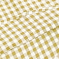 thumbnail image 6 of KICILVS Renaissance Costume Women Puff Sleeve Vintage Gingham Plaid Dress Empire Waist U Neck Casual Halloween Swing Dress, 6 of 6