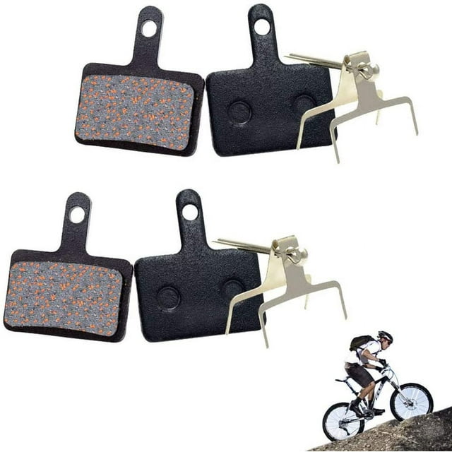 Pastillas de freno de disco de bicicleta para Shimano BR-M515 M525 M525 M575 M575 M575 M416 M446 M447 M475 M315 M355 M375 M395 Tektro Orion Auriga (2 unidades)