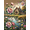 Pink, Pattern 11, variant on ODIKA 4'x6' Machine Washable Non-Slip Area Rug, Watercolor Blue High Traffic Rug, Blue, 1235496