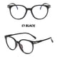 thumbnail image 4 of El Mismo Marco De Gafas Mujer Brillante Negro Liso Cara Retro Grande Personalidad Espejo Plano Anti-Azul Hombre, 4 of 4
