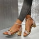 thumbnail image 1 of WILLBEST Sandalias Dama Mujer Zapatos Casuales Cómodos Sandalias De Tacón De Cuña Con Flores Huecas Y Punta Abierta, 1 of 9