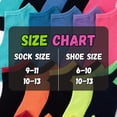 thumbnail image 5 of Colorfut Women's 20 Pairs Colorful Patterned Low Cut/No Show Socks WL02-AB, 5 of 5