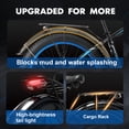 thumbnail image 5 of Electric Bike for Adults ,2000W Peak Motor, Off-Road E-Mountain Bike,32 MPH Max Speed 26"x4.0" Fat Tire E Bike,48V 17.5Ah Battery,UL2849, 5 of 6