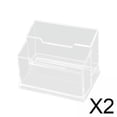 thumbnail image 1 of Titular para tarjetas de visita,Titular para tarjetas de visita de escritorio para mujeres y hombres,Soporte para tarjetas de visita organizador de escritorio estante estante,Acrílico, 1 of 8