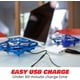 thumbnail image 4 of Scoot Hand Operated Drone for Kids or Adults - Hands Free Motion Sensor Mini Drones, Easy LED Indoor Rechargeable UFO Toy Flying Orb Ball Drone Toys for Boys and Girls (Blue), 4 of 6
