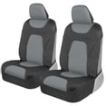 thumbnail image 1 of Fundas para asientos de coche Motor Trend AquaShield para asientos delanteros, grises, 1 of 6
