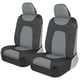 thumbnail image 1 of Fundas para asientos de coche Motor Trend AquaShield para asientos delanteros, grises, 1 of 6
