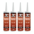 thumbnail image 1 of Liquid Rubber Caulk - Hybrid Adhesive and Protective Sealant, White, 4 Pack, 1 of 6