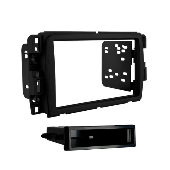 Metra 99-3310B Aftermarket Single Din Radio Installation Kit For Buick/Chevy/Gmc 2013-Up (Black)