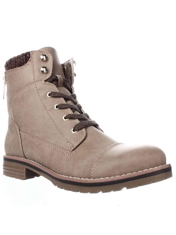 on feet shots of website for discount run shoes Womens Tommy Hilfiger Omar2 Knit Top Combat Boots, Taupe Multi on feet shots of website for discount run shoes Womens Tommy Hilfiger Omar2 Knit Top Combat Boots, Taupe Multi