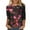 Multicolor, variant on Tbopshirt Valentine's Day T-Shirts for Women 3/4 Sleeve Casual Crewneck Loose Graphic Tees Summer Plus Size Tops,S-XXXXXL