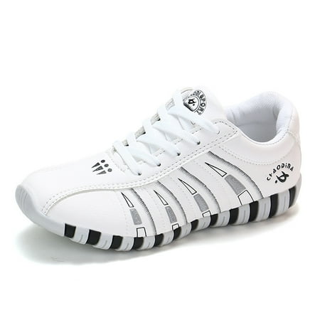 

Women‘s Sneakers Stripped Flat Lightweight Low Top Lace Up Breathable Shoes