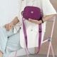 thumbnail image 2 of Bolso de mano para mujer Fashionalbe Nylon Casual Color sólido Shopper Bag (Púrpura), 2 of 2