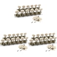 thumbnail image 1 of 3X 12 Strings Acoustic Guitar Tuning Pegs Chrome Plated Machine Heads 6L 6R Acoustic Guitar Instruments Accessory Part, 1 of 7