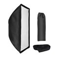 thumbnail image 1 of Riwcyla 60*90cm Quick Release Rectangular Softbox Bowens Mount Softbox with Grid Soft Cloth & Storage Bag for Product Photography Studio Lighting Live Stream, 1 of 6