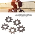 thumbnail image 3 of Teeth 5Pcs 8 Tooth 420 Chain Sprocket Electric Scooter 8T 420 Sprocket Internal Size 17x12mm, 3 of 8