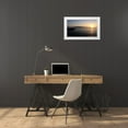 thumbnail image 3 of Nawrocke, Bruce 24x15 White Modern Wood Framed Museum Art Print Titled - Sunset At The Bay, 3 of 4